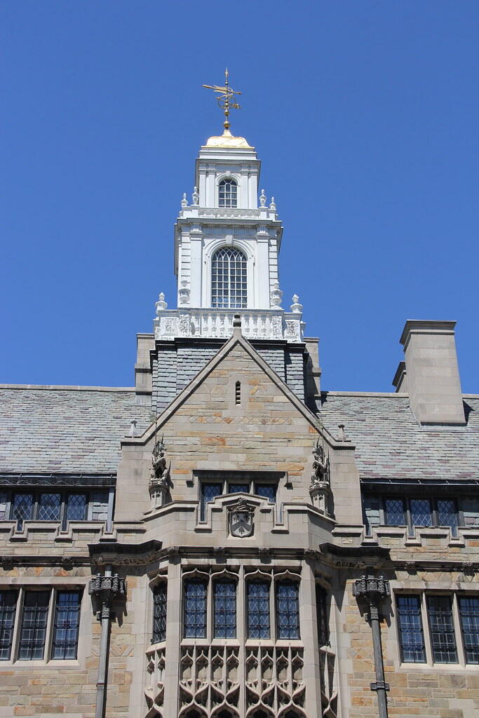 Outside view of Davenport College entrance