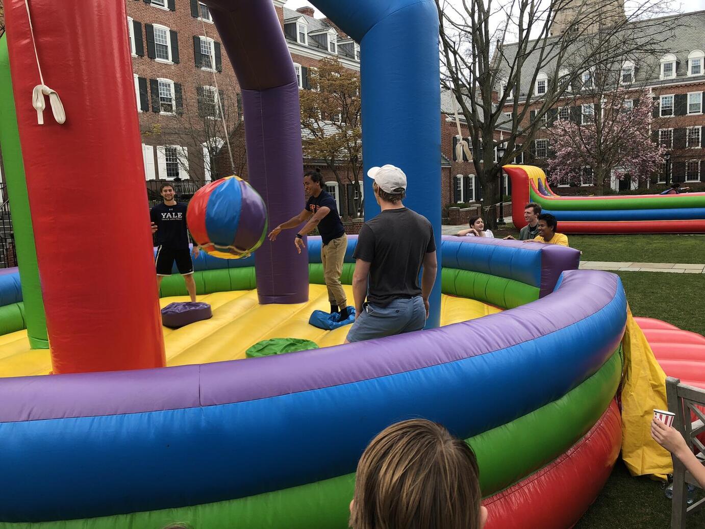 playing outside