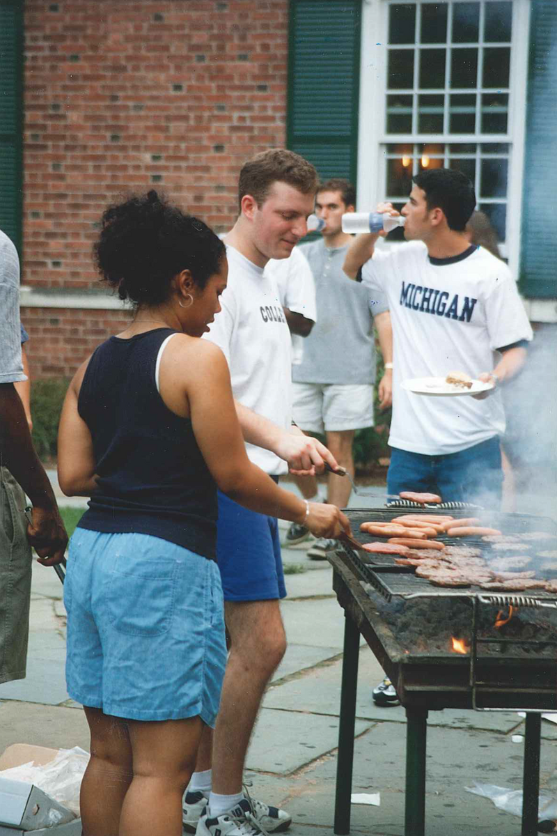 BBQ outside