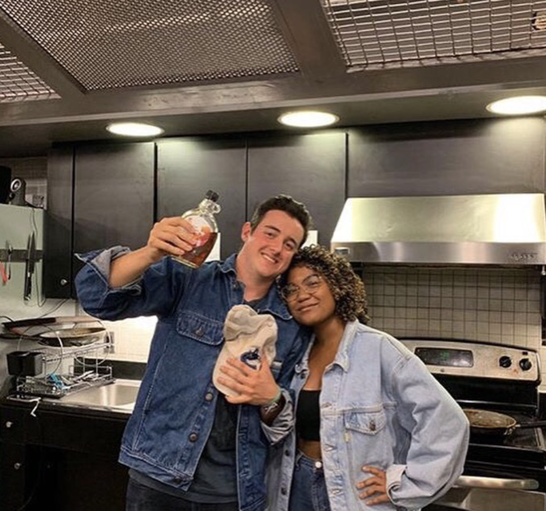 people in kitchen