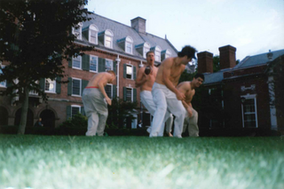 people playing outside