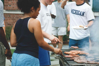 BBQ outside